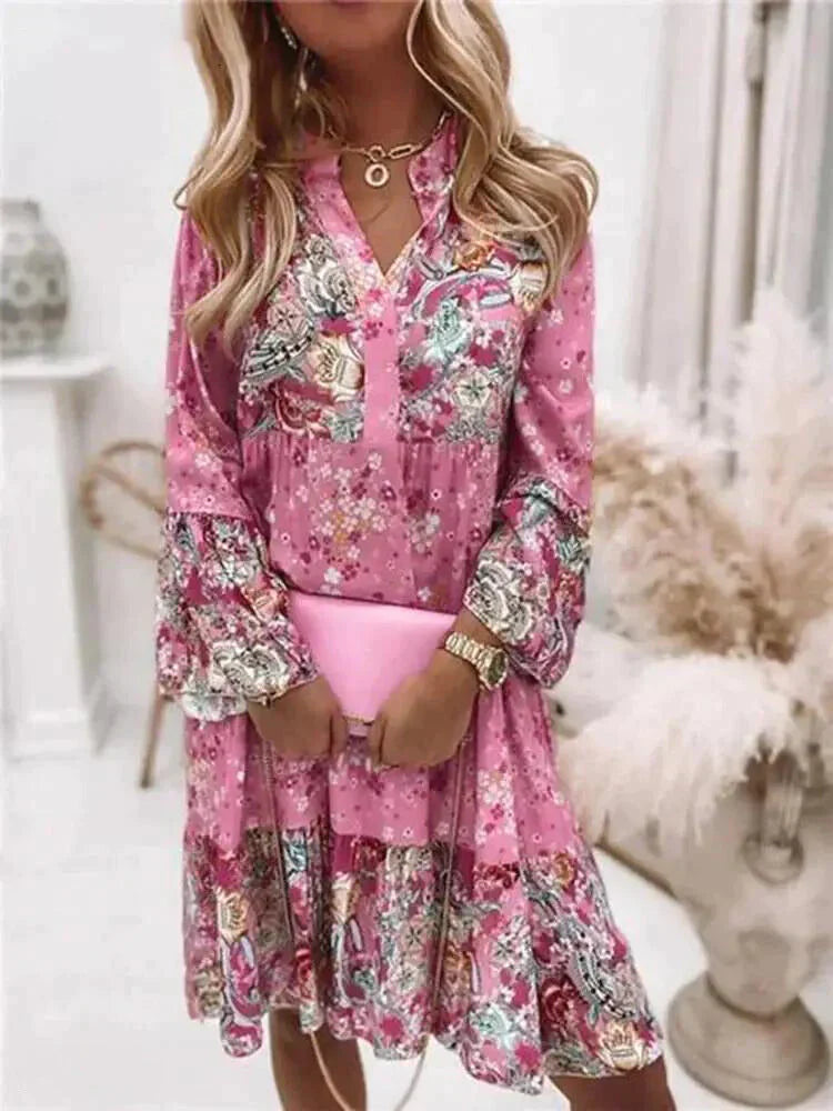 Selena | Elegante Bloemenjurk