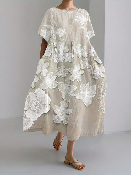 Cirelle | Bloemenjurk met Relaxed Fit en Ademend Materiaal 1